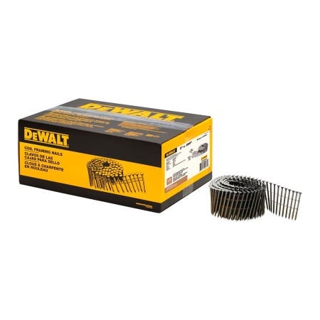 Dewalt Collated Framing Nail, 2 in L, Bright, 15 Degrees DWC6P99D